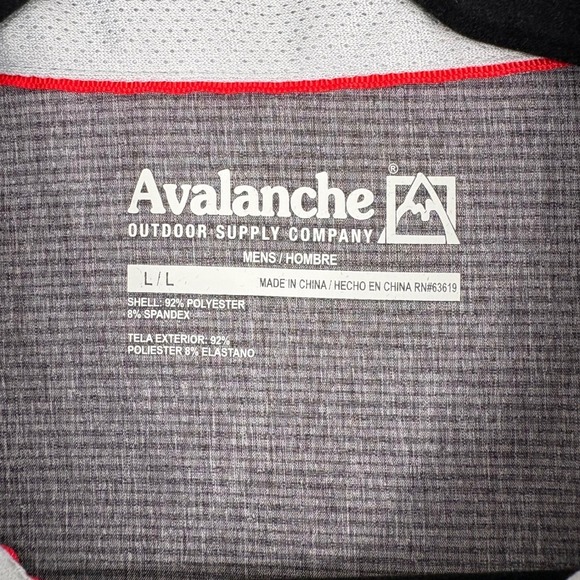 Avalanche Men's Outdoor Shirt Short Sleeve Button Down Casual Lightweight Large - Picture 6 of 11